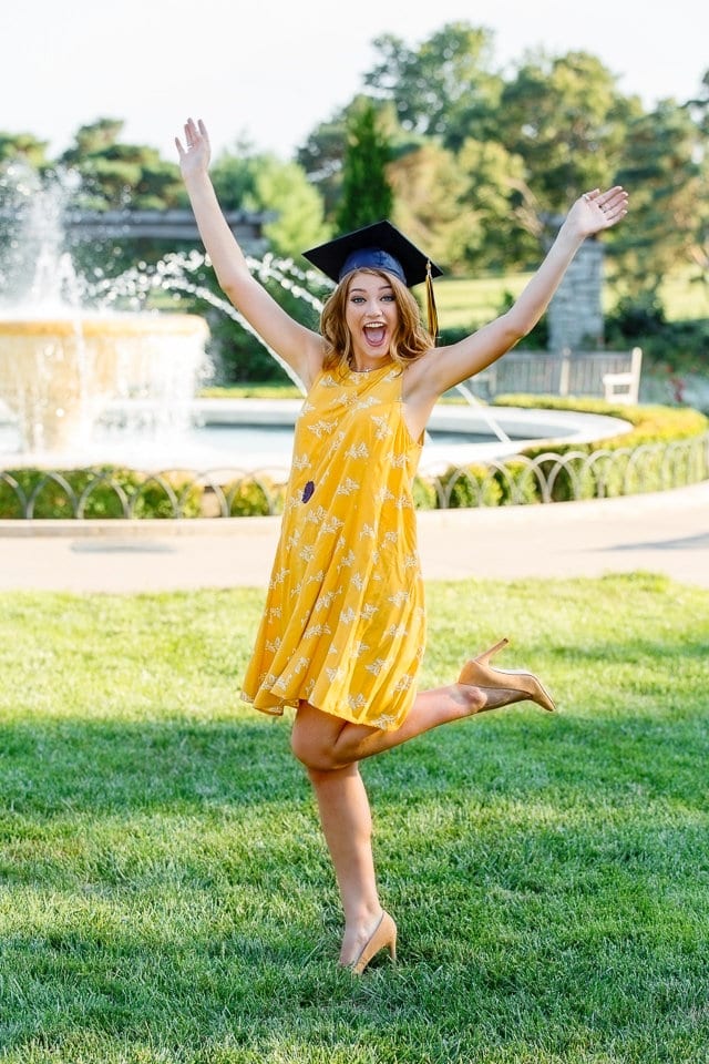 Senior portrait gallery image in York PA