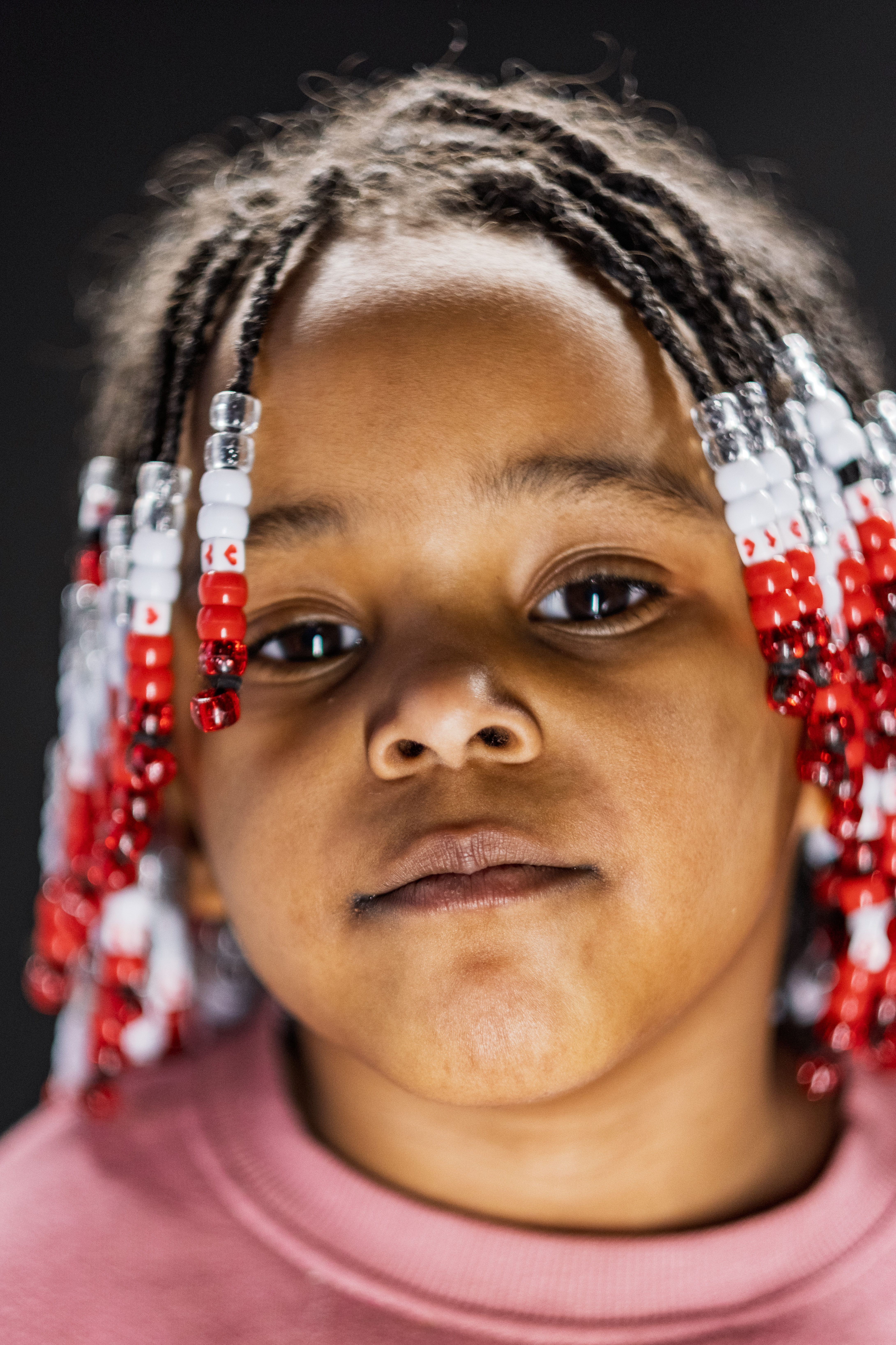 Charlie-Roe, youngest daughter — close-up portrait